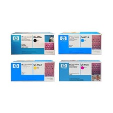HP Toner Set 501A 502A Q6470A