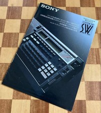 Catalog sony icf 2001d - catalog, icf-2001d