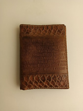 Portafoglio ENRICO COVERI WORLD IN PELLE MARRONE USATO