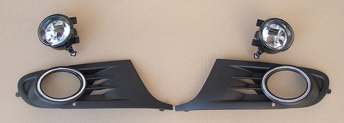 Fari con griglie fendinebbia - con,