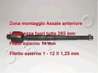 Tirante scatola sterzo - yy,