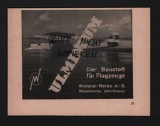 ULM, pubblicità 1942