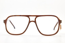 ? vintage occhiali PERSONAL C-113 montatura marrone pilota hipster 80s ?Unisex