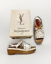 Sandali scarpe vintage YSL