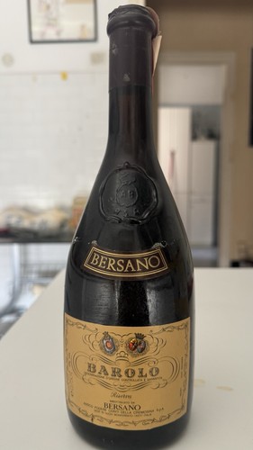 Bottiglia barolo bersano - barolo,