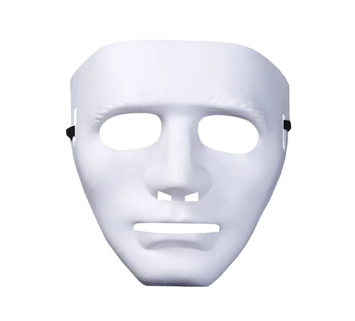 Maschera bianca horror - bianca,