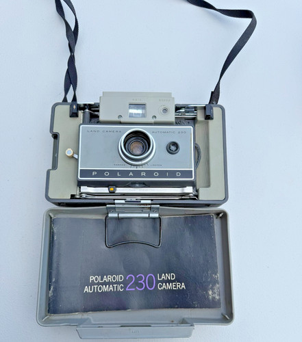 Vintage polaroid automatic 230 - vintage,