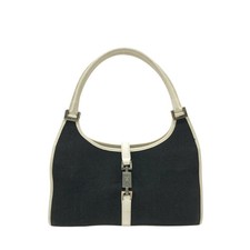 Gucci Jackie 0021068 borsa a tracolla in pelle nera vintage autentica