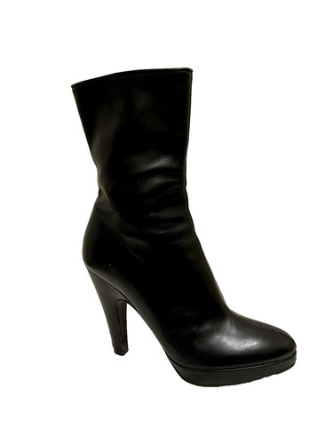 Prada stivali pelle nera - prada,