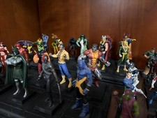 58 Statuine Piombo  Marvel Con Basi Di Supporto, Senza Confezioni