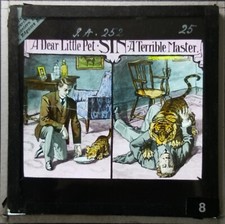 Antique Magic Lantern Slides