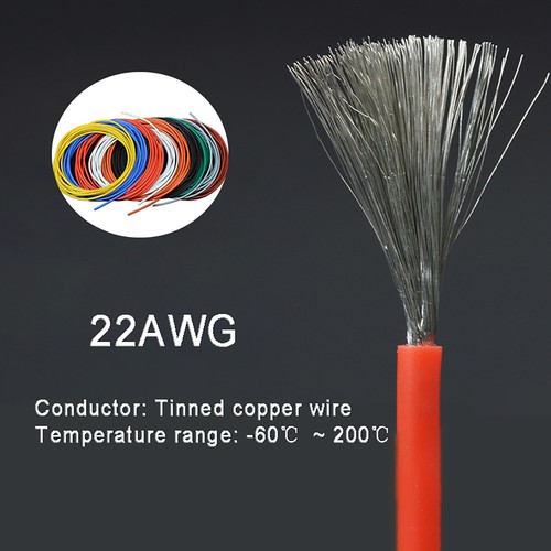 22awg 33mm cavo silicone - cavo,