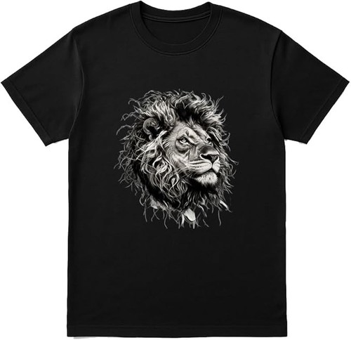 Shirt lion face - face, king