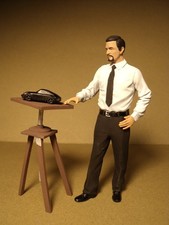 FIGURINE 1/18  BUTZI  PORSCHE VROOM  NON PEINT  NOREV MINICHAMPS CMC AUTOART