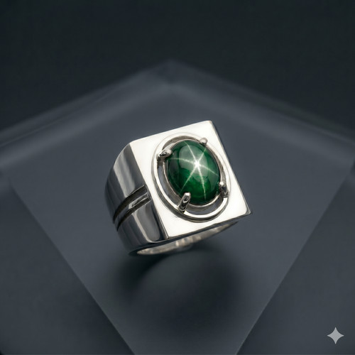 Anello uomo argento - in,
