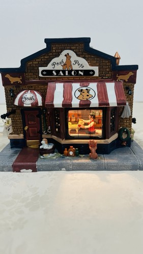 Lemax posh pets - lemax, salon”