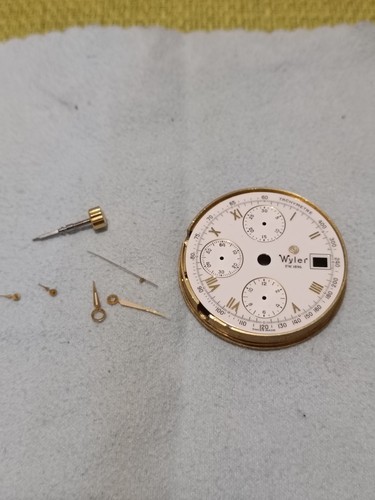 Wyler vetta dial - vetta, crown