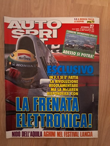 Autosprint 1992 ayrton senna - 1992,