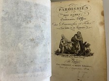 Antico Libro Paroissien des