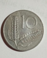 Moneta 10 Lire 1952 Spiga