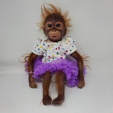 Reborn bambola scimmia orango