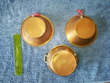 LOTTO 3 VECCHI OGGETTI IN RAME