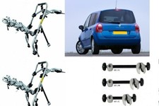 PORTABICI POSTERIORE 3 BINARI PER RENAULT GRAND MODUS ANNO 2009 TUTTO ALLUMINIO