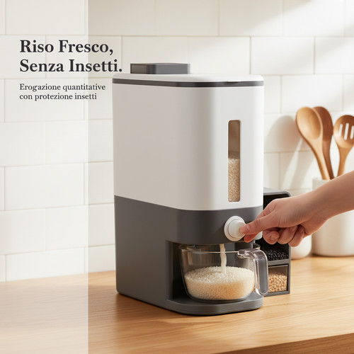 Dispenser riso cereali con - dispenser,