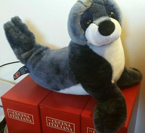 Peluche trudi foca bianca e - trudi,
