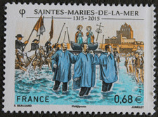 Timbre - FRANCE - Saintes-Maries-de-la-Mer - YT4937 - Neuf ** - 2015