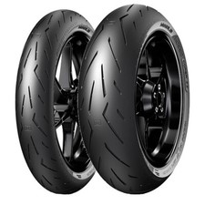 COPPIA GOMME PIRELLI 120/70-17 (58W) + 160/60-17 (69W) DIABLO ROSSO CORSA 2 II