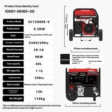 Gruppo elettrogeno diesel portatile industriale a telaio aperto 380v piccola casa