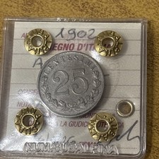 MONETA REGNO D’ITALIA 25