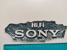 ADESIVO HI-FI SONY 80's ANNI