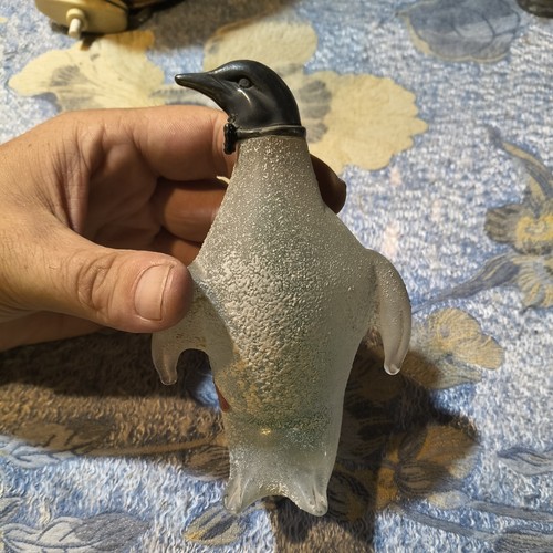 Pinguino vetro murano - vetro,
