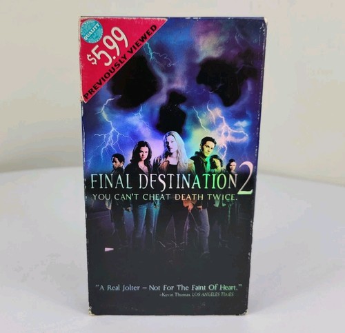 Final destination vhs - destination, (vhs