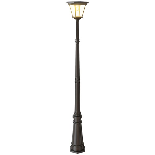 Outsunny lampione giardino - outsunny,