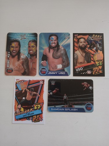 Cards wrestling jimmy uso - wrestling,