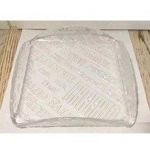 PIATTO IN VETRO/CRYSTAL-DESIGN