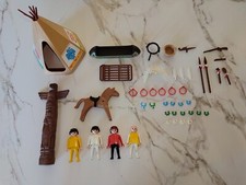 Playmobil indiani d’America pellerossa western far west Geobra 1974