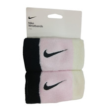 Nike Polsini Tennis Alti, confezione da 2 - Nero/rosa/avorio
