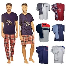 TRIS Pigiama uomo cotone Tuta