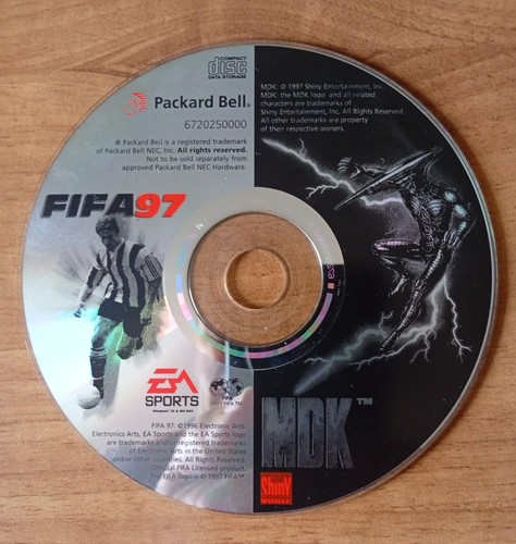 Fifa mdk packard bell - cd, e