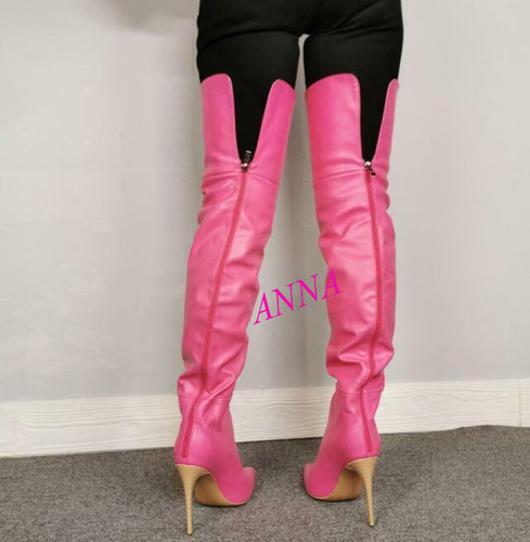 Stivali alti donna sexy - , tacco