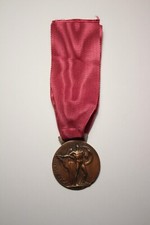 Medaglia MILITARE WW2 VOLONTARI DI GUERRA SECONDA GUERRA MONDIALE NASTRO ORIGINA