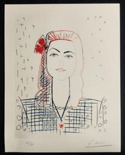Pablo picasso litografia coa - picasso,
