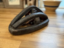 Casco da ciclismo in pelle