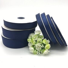 Nastro gros-grain blu navy 5yd