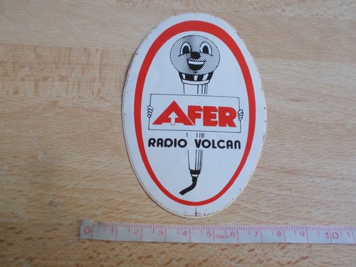 Adesivo radio volcan afer - radio,