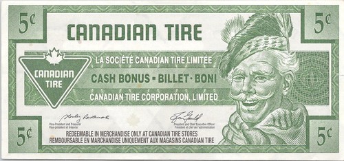 Vintage canadian tire cent - canadian,